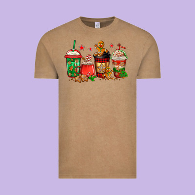 Christmas Cookies Coffee Vintage Tee Designed By Jasminsmagicworld