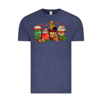 Vintage Denim christmas cookies coffee Vintage Tee - Jasminsmagicworld