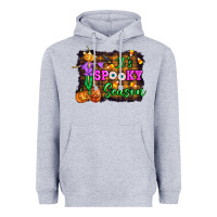 Heather Grey it's spooky season halloween Heavyweight Hoodie - Artiststas