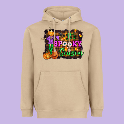 It's Spooky Season Halloween Heavyweight Hoodie Designed By Artiststas