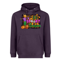 Plum it's spooky season halloween Heavyweight Hoodie - Artiststas