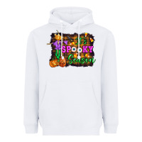 White it's spooky season halloween Heavyweight Hoodie - Artiststas