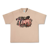 Burro Love America 4th of july Urban Heavy Tee - HowdyJamesFarm