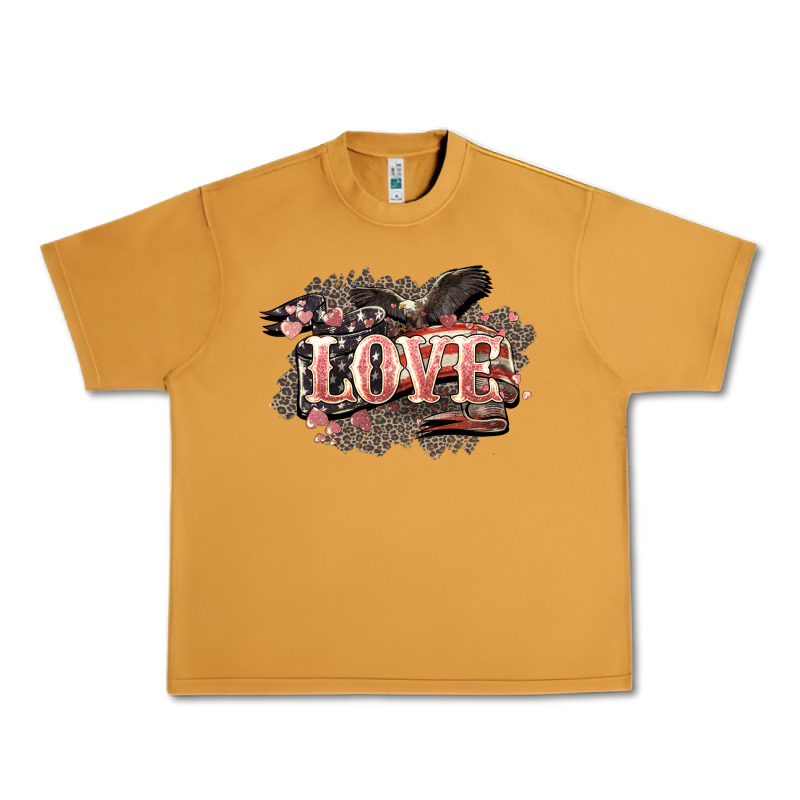 Love America 4th Of July Urban Heavy Tee by HowdyJamesFarm | Teevron