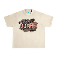 Sandshell Love America 4th of july Urban Heavy Tee - HowdyJamesFarm