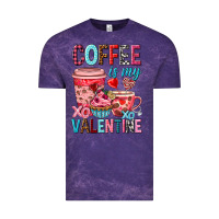 Cloud Purple Coffee is my Valentine Valentine's Day Vintage Tee - HowdyJamesFarm