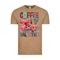 Vintage Coffee Coffee is my Valentine Valentine's Day Vintage Tee - HowdyJamesFarm