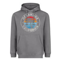Storm Oceanside California Ca Vintage Retro 70S Heavyweight Hoodie - lanVoArt