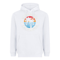 White Oceanside California Ca Vintage Retro 70S Heavyweight Hoodie - lanVoArt
