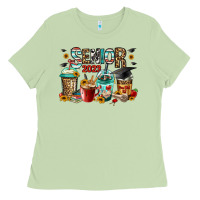 Matcha senior 2023 coffee cups Ladies Tee - Jasminsmagicworld