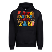 Black little brother biggest fan Urban Hoodie - AdoDesignShop