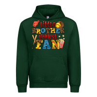 Forest Green little brother biggest fan Urban Hoodie - AdoDesignShop