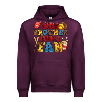 Mauve Wine little brother biggest fan Urban Hoodie - AdoDesignShop