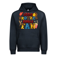Navy little brother biggest fan Urban Hoodie - AdoDesignShop