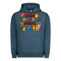 Pigment Midnight Navy little brother biggest fan Urban Hoodie - AdoDesignShop