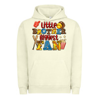 Little Brother Biggest Fan Urban Hoodie | Teevron