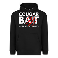Black cougar bait funny halloween costume older woman younger man Heavyweight Hoodie - lanVoArt