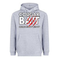 Heather Grey cougar bait funny halloween costume older woman younger man Heavyweight Hoodie - lanVoArt