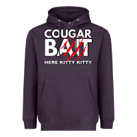 Plum cougar bait funny halloween costume older woman younger man Heavyweight Hoodie - lanVoArt