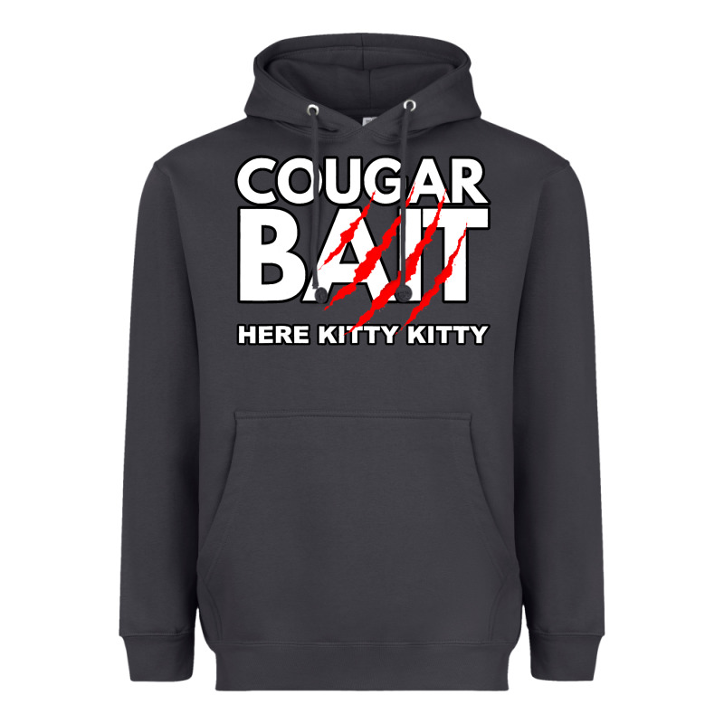 Cougar Bait Funny Halloween Costume Older Woman Younger Man Heavyweight Hoodie by lanVoArt | Teevron