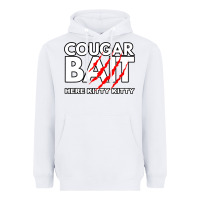 White cougar bait funny halloween costume older woman younger man Heavyweight Hoodie - lanVoArt