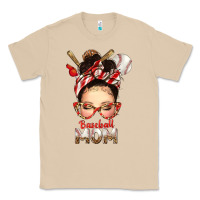Mushroom Baseball Mom Messy Bun Classic Tee - texasbilliewilder