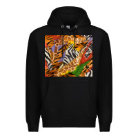 Black safari patterns tumbler Premium Hoodie - BundleAndBundleShop
