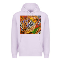 Lilac safari patterns tumbler Premium Hoodie - BundleAndBundleShop