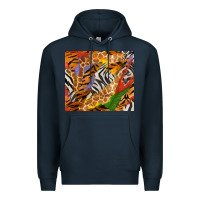 Navy safari patterns tumbler Premium Hoodie - BundleAndBundleShop
