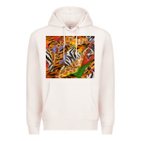 Pale Pink safari patterns tumbler Premium Hoodie - BundleAndBundleShop
