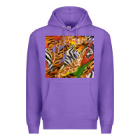 Purple safari patterns tumbler Premium Hoodie - BundleAndBundleShop
