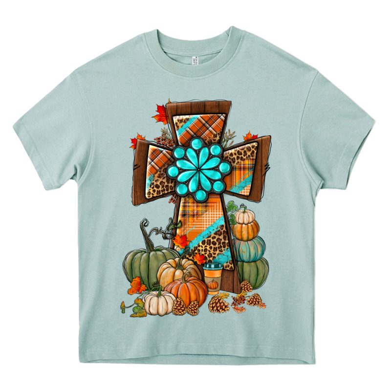 Fall Cross Heavy Core Tee by BundleAndBundleShop | Teevron