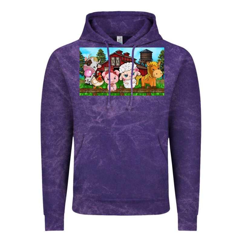 Cute Farm Animals Vintage Hoodie by TumblerDesignByShophia | Teevron