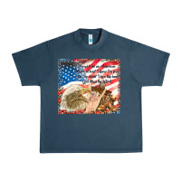 Midnight Navy god bless the usa Urban Heavy Tee - TumblerDesignByShophia