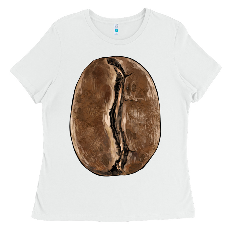 Coffee Bean Ladies Tee by BarkalooDesign | Teevron