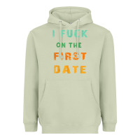 Matcha I F.uck On The First Date Funny First Date Gift Heavyweight Hoodie - lanVoArt