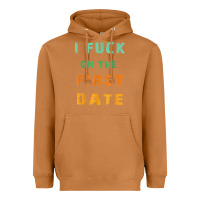 Meerkat I F.uck On The First Date Funny First Date Gift Heavyweight Hoodie - lanVoArt