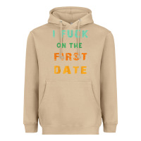 Mushroom I F.uck On The First Date Funny First Date Gift Heavyweight Hoodie - lanVoArt