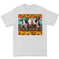 Dove Grey heifers and sunflowers Premium Tee - Jasminsmagicworld