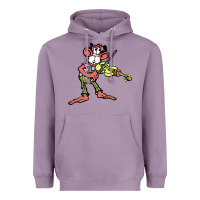 Lavender the iommi monkey Heavyweight Hoodie - lanVoArt