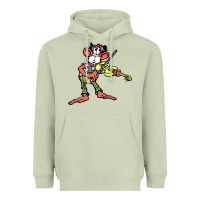 Matcha the iommi monkey Heavyweight Hoodie - lanVoArt