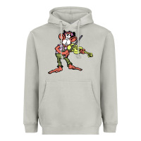 Moon Dust the iommi monkey Heavyweight Hoodie - lanVoArt