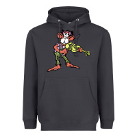 Smoke the iommi monkey Heavyweight Hoodie - lanVoArt