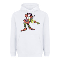 White the iommi monkey Heavyweight Hoodie - lanVoArt