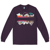 Plum custom name nurse Long Sleeve Tee - CowGirlArtShop