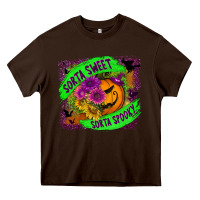 Chocolate Brown sorta sweet spooky Heavy Core Tee - BundleAndBundleShop