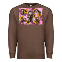 Chestnut Baby elephant sunflowers kid's bottle Premium Sweatshirt - Artiststas