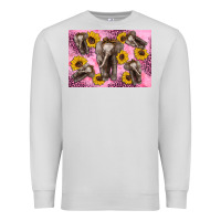 Dove Grey Baby elephant sunflowers kid's bottle Premium Sweatshirt - Artiststas