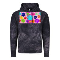 Cloud Black paw print Vintage Hoodie - TumblerDesignByShophia