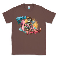 Chestnut Bitches be floatin' skeleton summer Classic Tee - NancyCooperArtShop